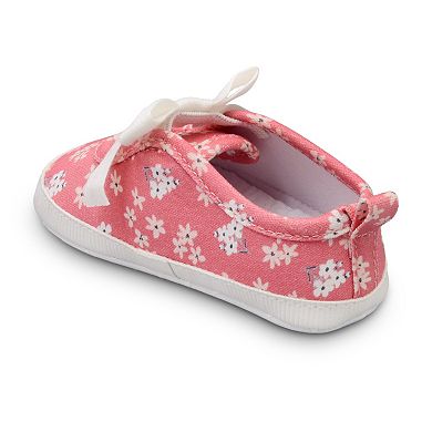 Baby Girls Carter's Floral Skimmer Sneaker Crib Shoes