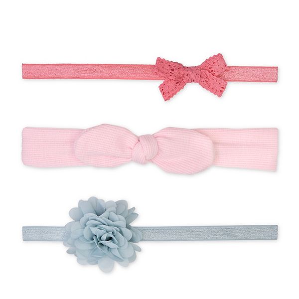 Baby Girl Carter's 3-Pack Bow & Floral Headwraps