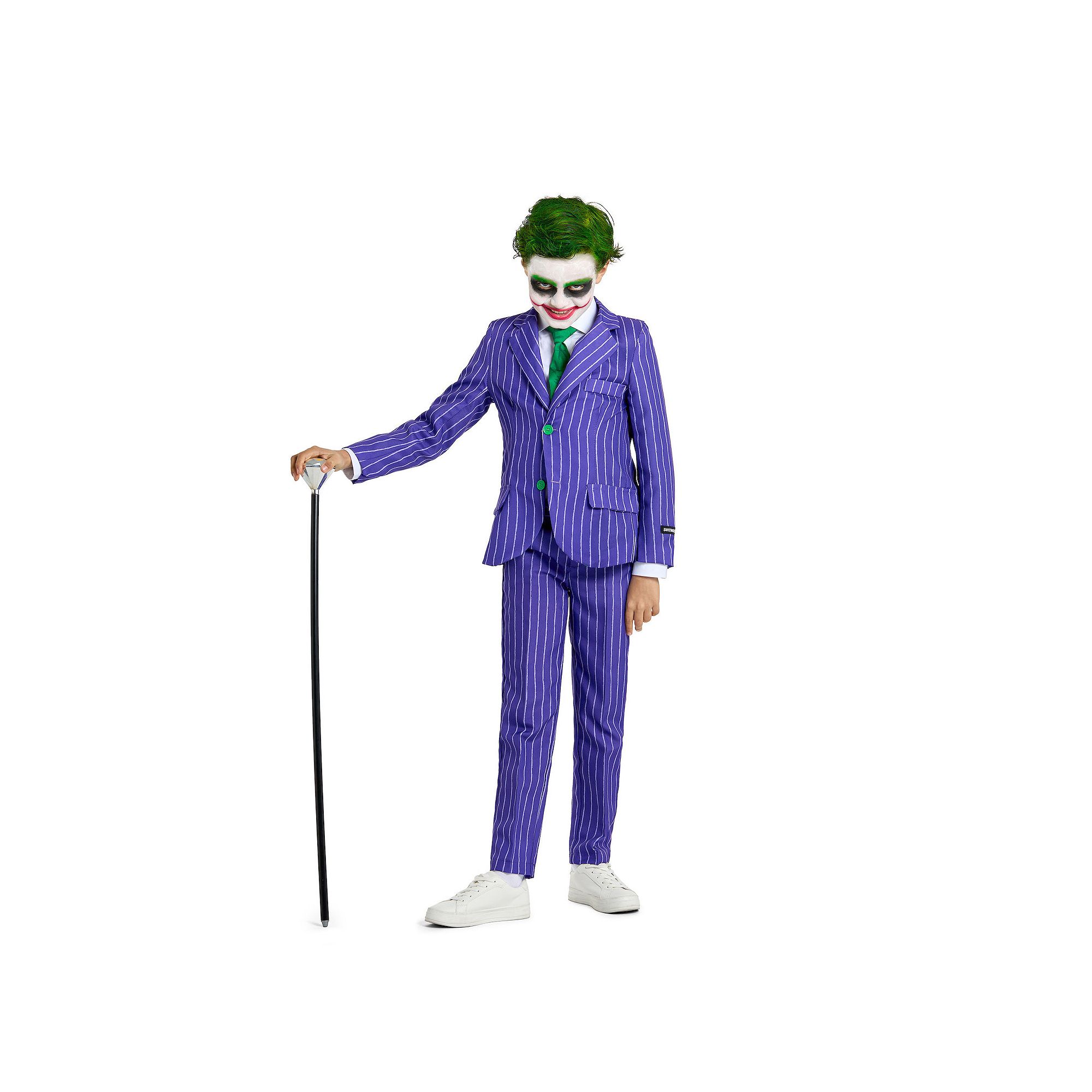 Boys 4-16 Suitmeister DC Comics The Joker Halloween Suit Set, Boys, Size: 