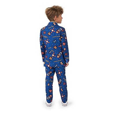 Boys 4-16 Suitmeister Retro Gamer Navy Video Game Suit