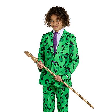 Boys 4-16 Suitmeister DC Comics The Riddler Halloween Suit Set