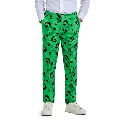 Boys 4-16 Suitmeister DC Comics The Riddler Halloween Suit Set