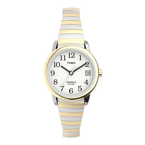 Timex® Easy Reader® Women's Two-Tone Expansion Band Watch - TW2U79100JT