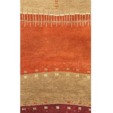 Alora Decor Desert Wool Area rug