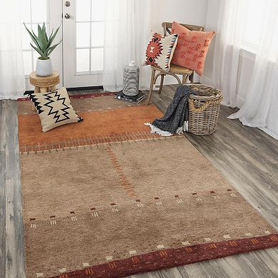 Alora Decor Desert Wool Area rug