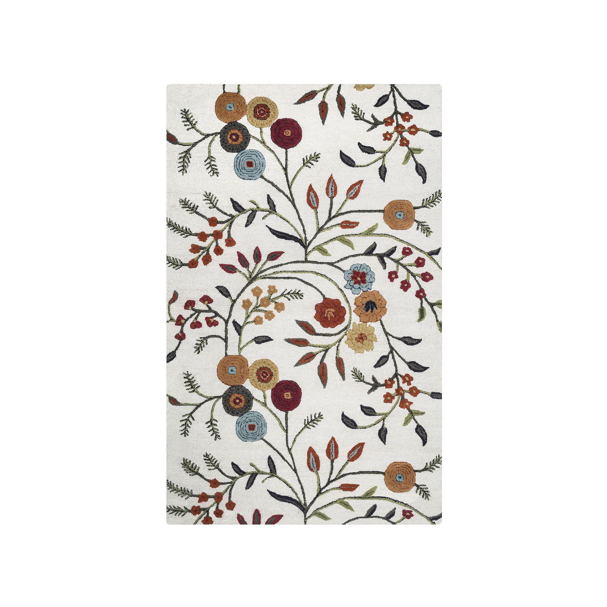 Alora Decor Charming Wool Area rug, Neutral