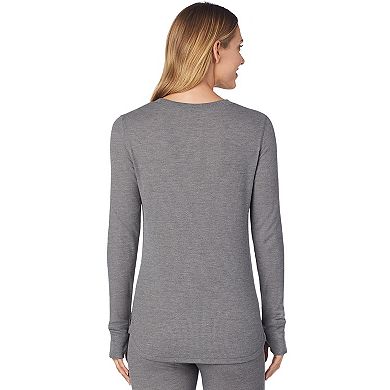 Women's Cuddl Duds® Long Sleeve Crewneck Stretch Thermal Top