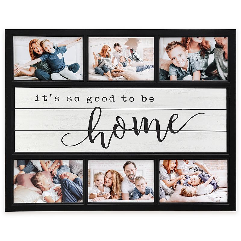 Belle Maison Its So Good To Be Home Collage Frame, Black