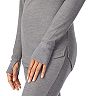 Women's Cuddl Duds® Long Sleeve Split V-Neck Stretch Thermal Top