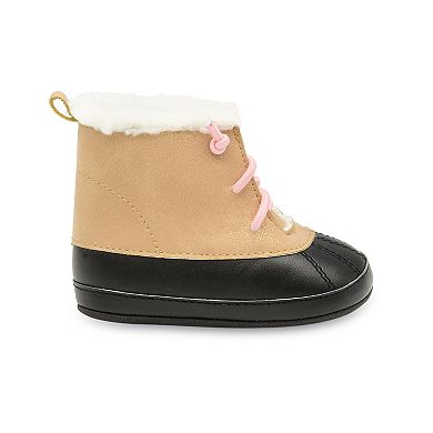 Baby Carter's Duck Boot Crib Shoes