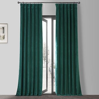 EFF Vintage Cotton Velvet Window Curtain