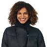 Women's Cuddl Duds Cozy Sherpa-Trim Collar Duvet Coat