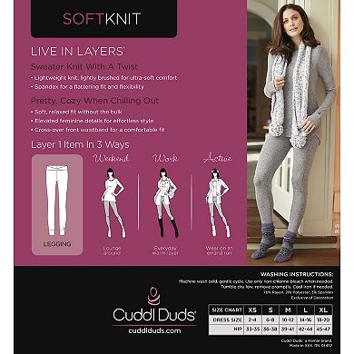 Women's Cuddl Duds® Soft Knit Leggings
