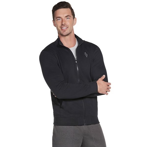 Hoodless full 2024 zipper sweatshirt