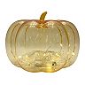 Celebrate Together™ Fall Small LED Glass Pumpkin Table Decor