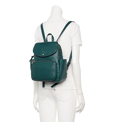 Lauren Conrad Kate Backpack Purse Sage Green