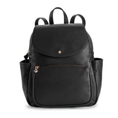 Purse best sale backpack black