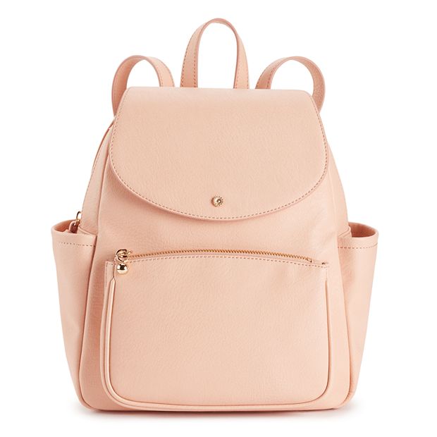 LC Lauren Conrad Pink Backpack  Pink backpack, Leather fashion, Lc lauren  conrad