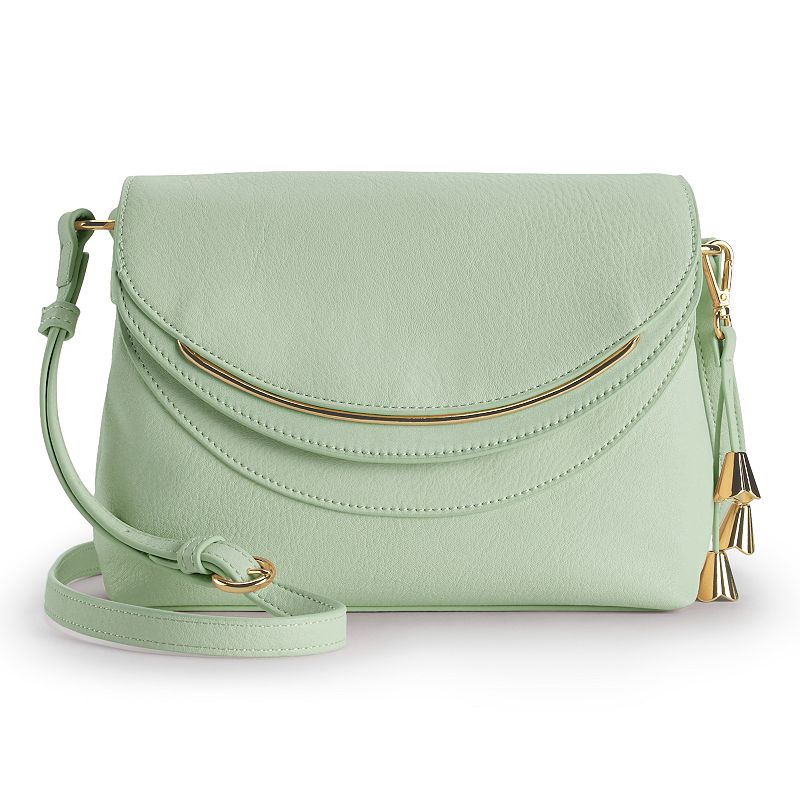 LC Lauren Conrad Blair Crossbody Bag, Valor Green
