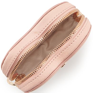 LC Lauren Conrad Heart Coin Pouch