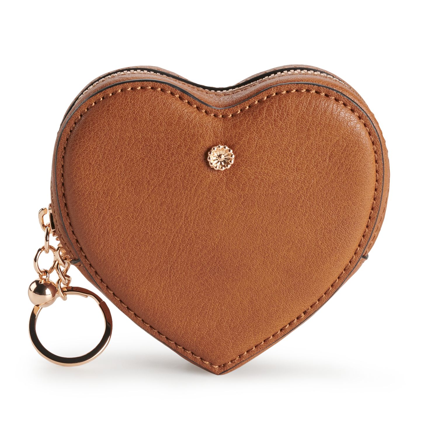 Image for LC Lauren Conrad Heart Coin Pouch at Kohl's.
