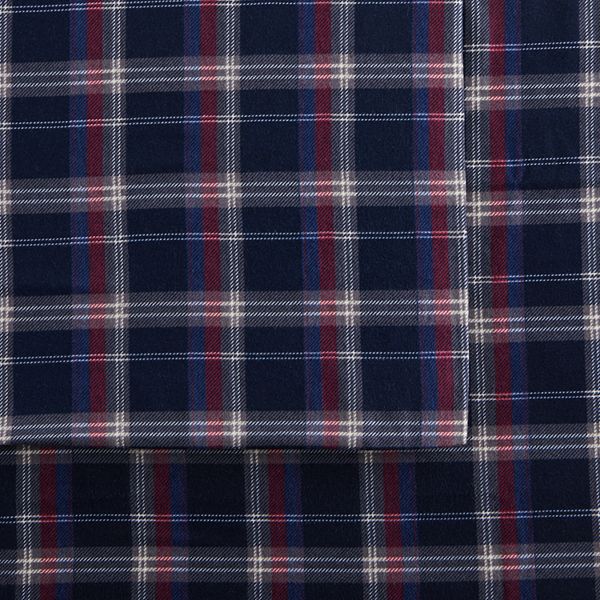 plaid flannel sheet collection