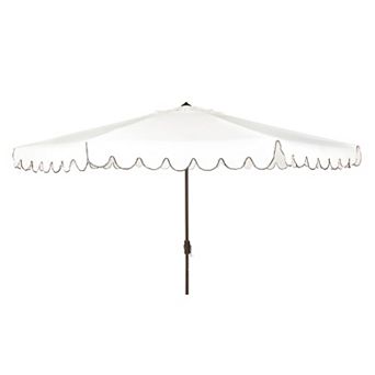 Safavieh Venice Scallop Crank Umbrella