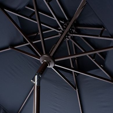 Safavieh Elegant Valance Double Top Umbrella