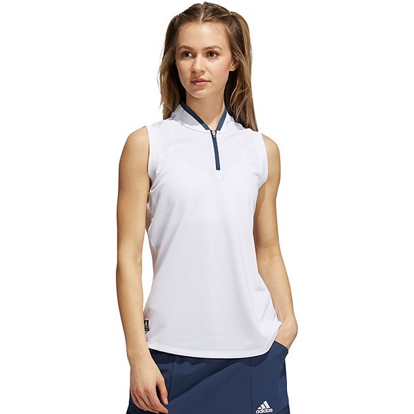 Women's adidas Equipment Sleeveless Golf Shirt