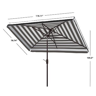 Safavieh Elsa Fashion Rectangular Umbrella