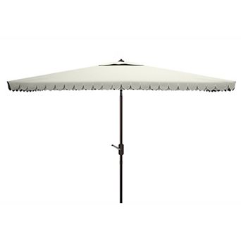 Safavieh Elegant Valance Rectangular Umbrella