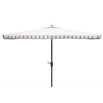 Safavieh Elegant Valance Rectangular Umbrella