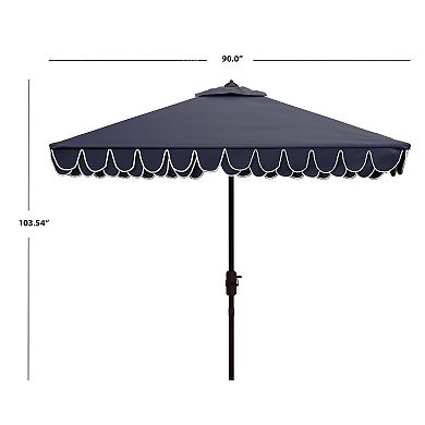 Safavieh Elegant Valance Square Umbrella