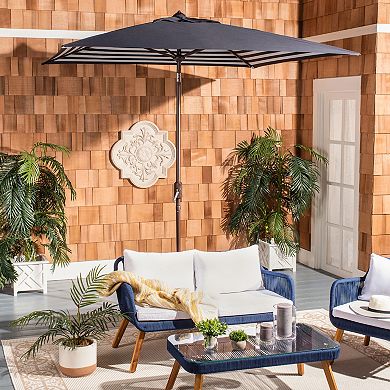 Safavieh Athens Square Crank Umbrella