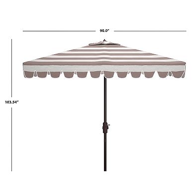 Safavieh Vienna Square Crank Umbrella