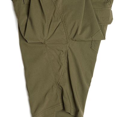 Men's Smith's Workwear Regular-Fit Stretch Performance Belted Cargo Shorts