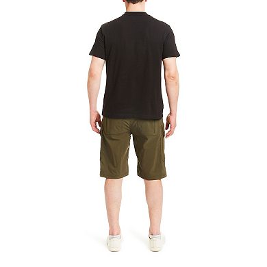 Men's Smith's Workwear Regular-Fit Stretch Performance Belted Cargo Shorts