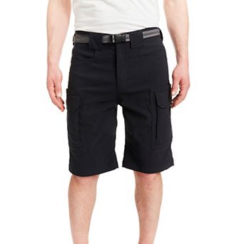 Men's Smith's Workwear Regular-Fit Stretch Performance Belted Cargo Shorts