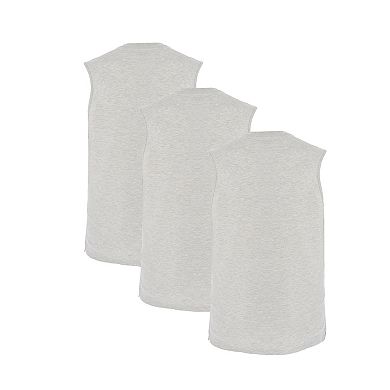 Men's Smith's Workwear 3-pack Regular-Fit Muscle Tees