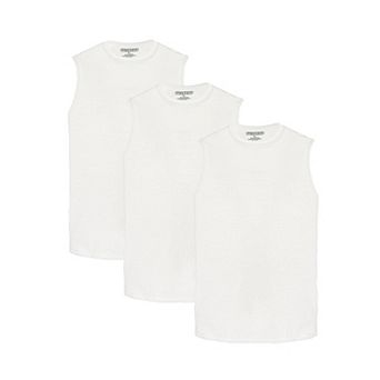 Men's Smith's Workwear 3-pack Regular-Fit Muscle Tees