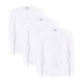 Men's Smith's Workwear 3-pack Regular-Fit Quick-Dry Crewneck Tees