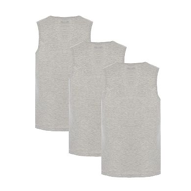 Men's Smith's Workwear 3-pack Regular-Fit Quick-Dry Tank Tops