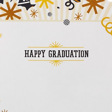 Hallmark Paper Wonder Graduation "Celebration" Musical Pop-Up Greeting Card & Gift Card Holder