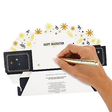 Hallmark Paper Wonder Graduation "Celebration" Musical Pop-Up Greeting Card & Gift Card Holder