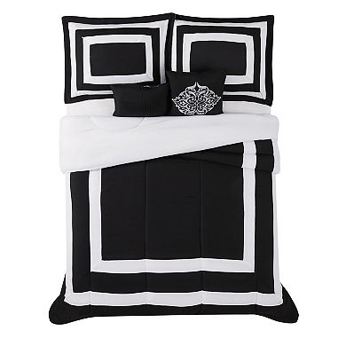 London Fog Raynes Hotel 5-Piece Comforter Set with Shams