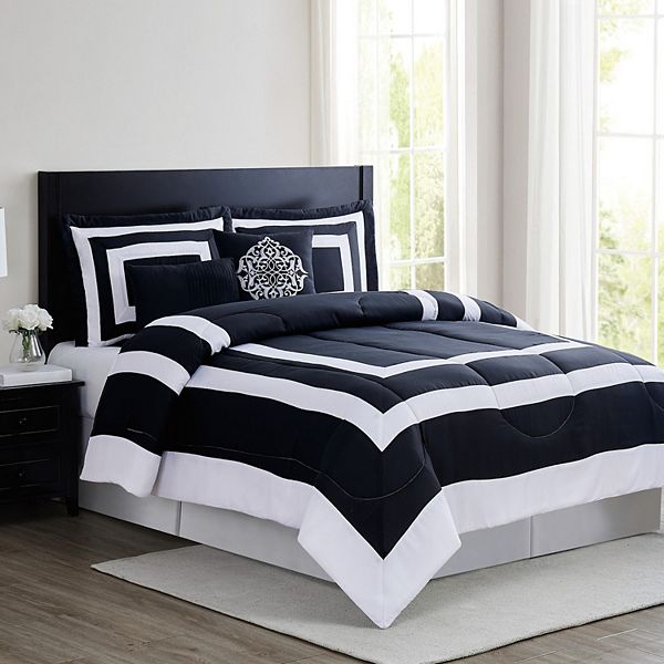 London Fog Raynes Hotel 5Piece Comforter Set with Shams