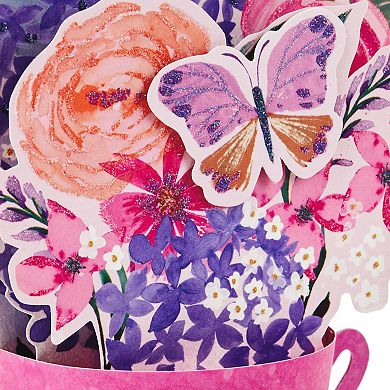 Hallmark Pop Up Mothers Day Card World's Best Mom Trophy