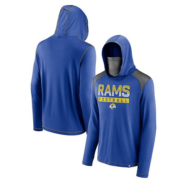 Men's Fanatics Branded Royal Los Angeles Rams Extra Point Pullover Hoodie