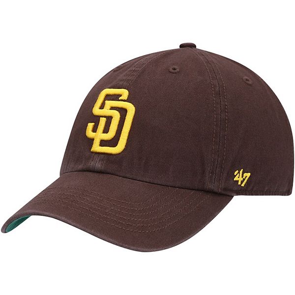 Men's '47 Brown San Diego Padres Team Franchise Fitted Hat