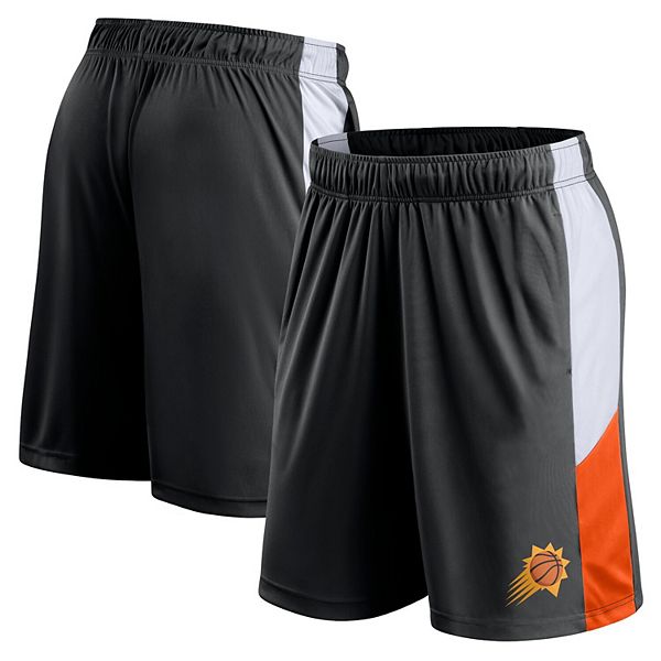 Men S Fanatics Branded Black Phoenix Suns Champion Rush Practice Performance Shorts